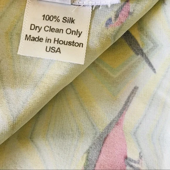 Crop david peck M Silk romper Artsy chartreuse bird print - Picture 4 of 12